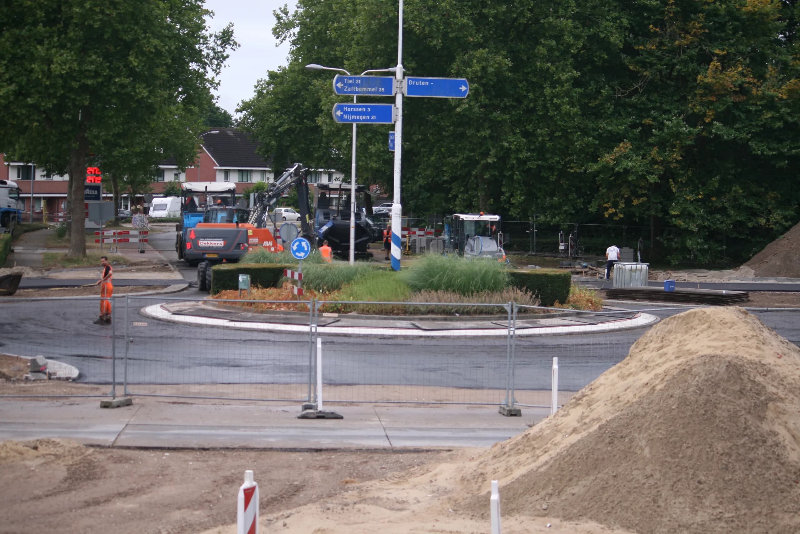 Renovatie rotondes – Druten